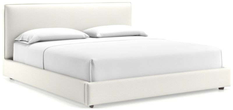 Lotus King Bed + Reviews | Crate and Barrel | Crate & Barrel
