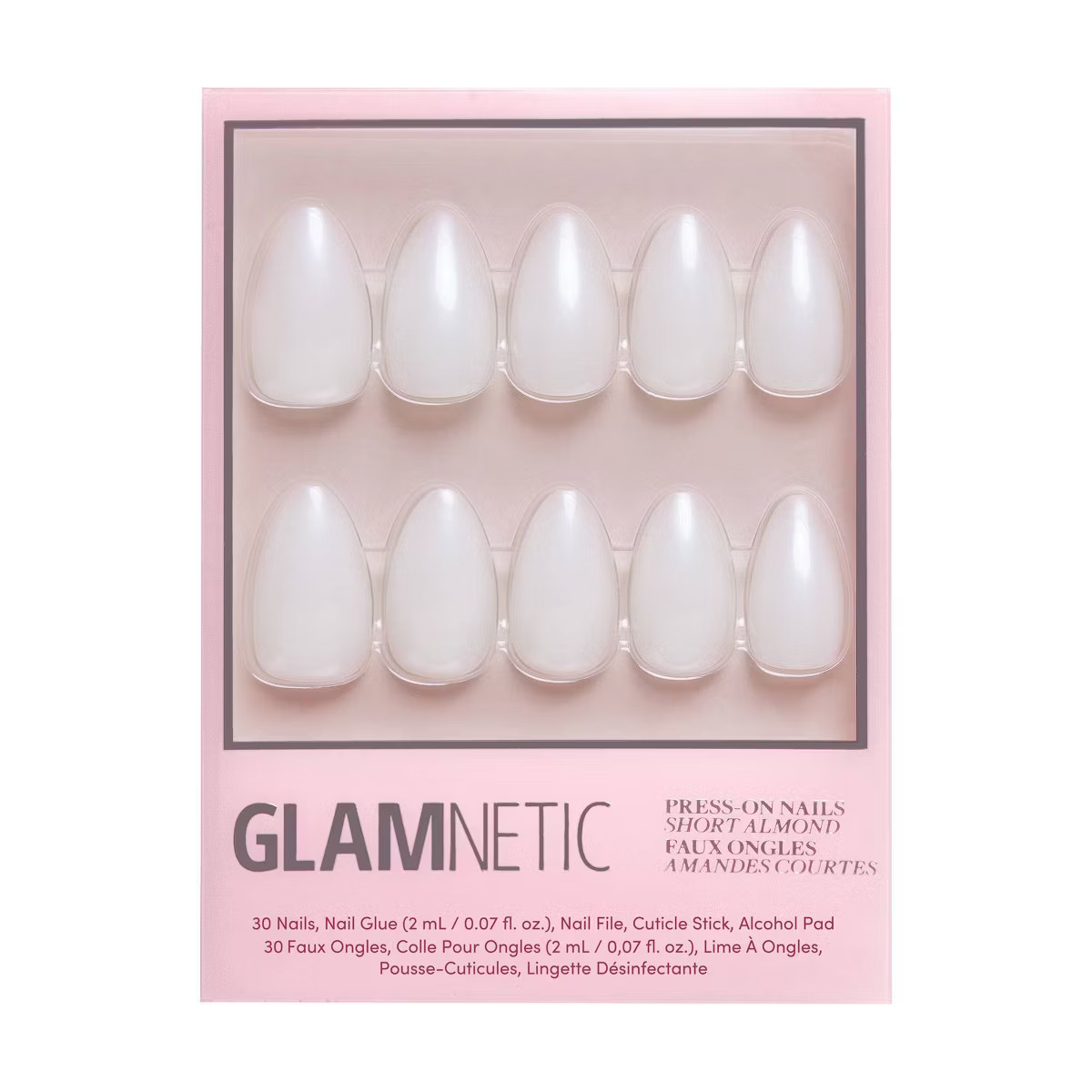Glamnetic Press-On Women's Manicure Fake Nails - Hailey - 30ct - Ulta Beauty | Target