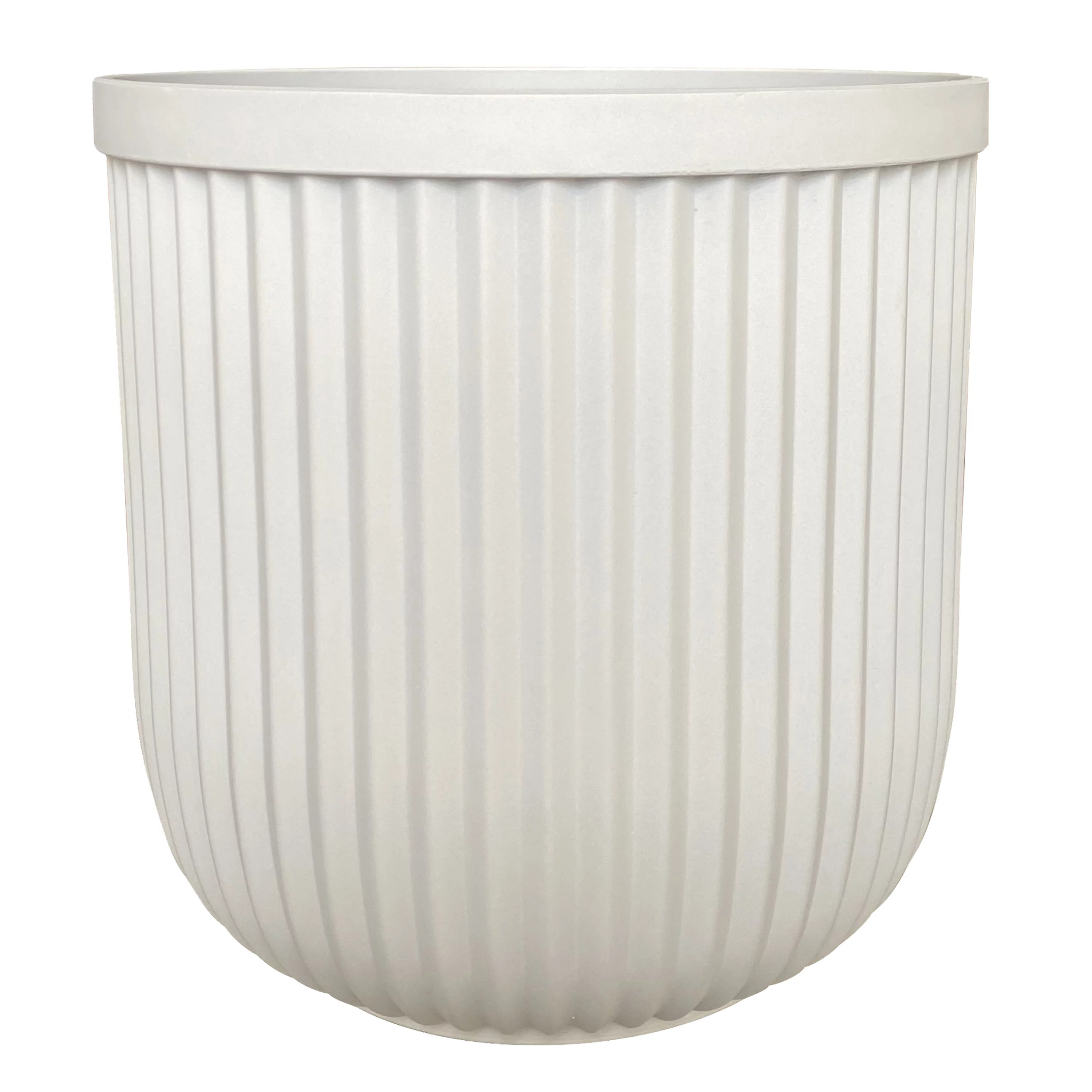 Better Homes & Gardens 12" and 16" Ellan White Resin Planter, 2-pack - Walmart.com | Walmart (US)