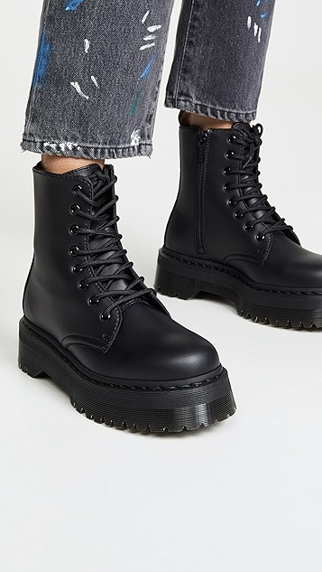 Vegan Jadon II Mono 8 Eye Boots | Shopbop