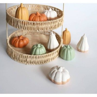10ct Small Ceramic Pumpkins - Bullseye's Playground™ | Target