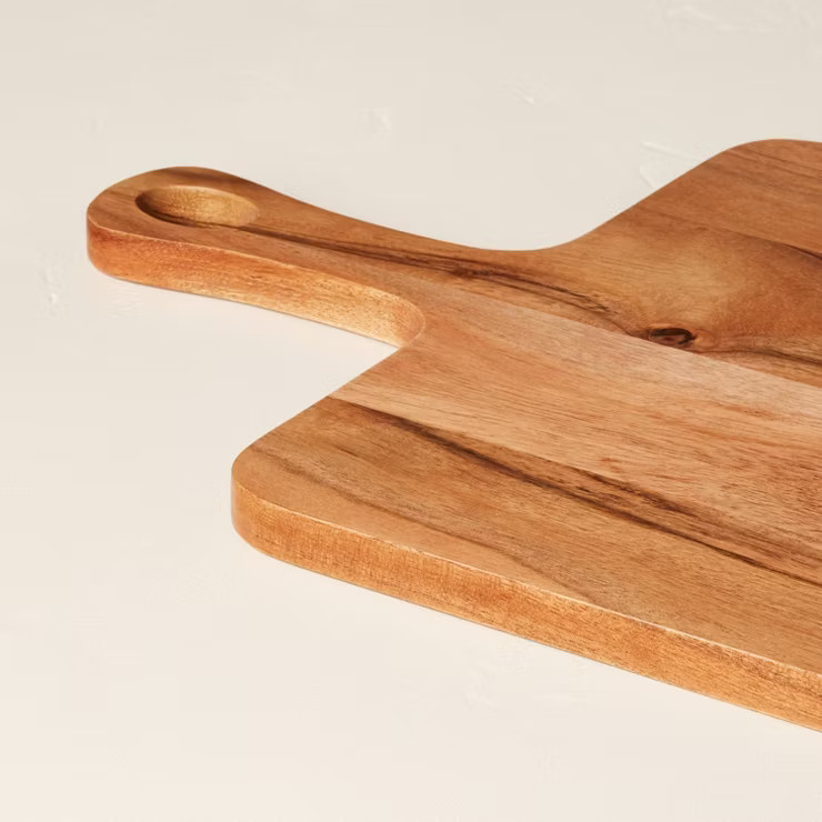 11"x16" Wood Cutting & Serve Board Brown - Hearth & Hand™ with Magnolia | Target