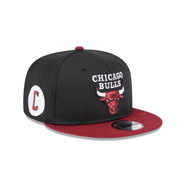 Chicago Bulls Mesh Crown 9FIFTY Snapback Hat | New Era