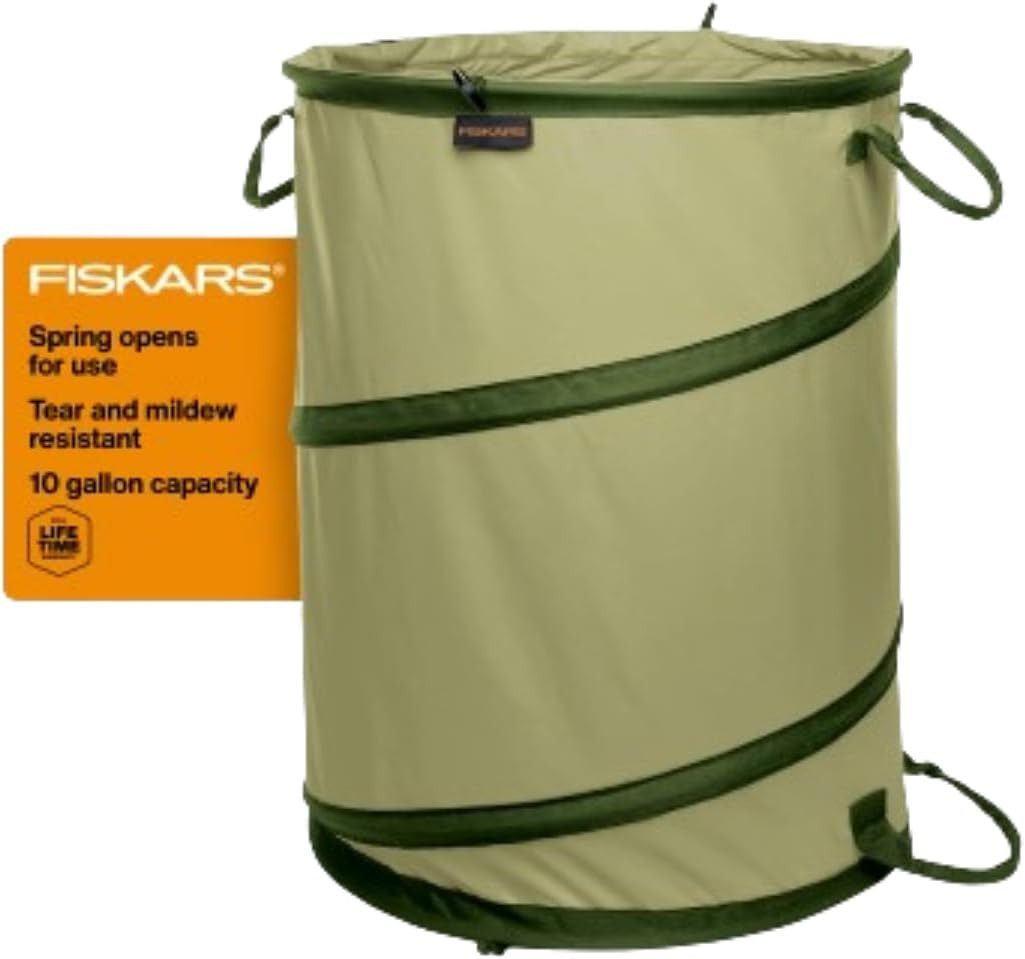 Fiskars 394040-1001 394130-1001 Garden, Kangaroo Bag 10 Gallon, Green | Amazon (US)