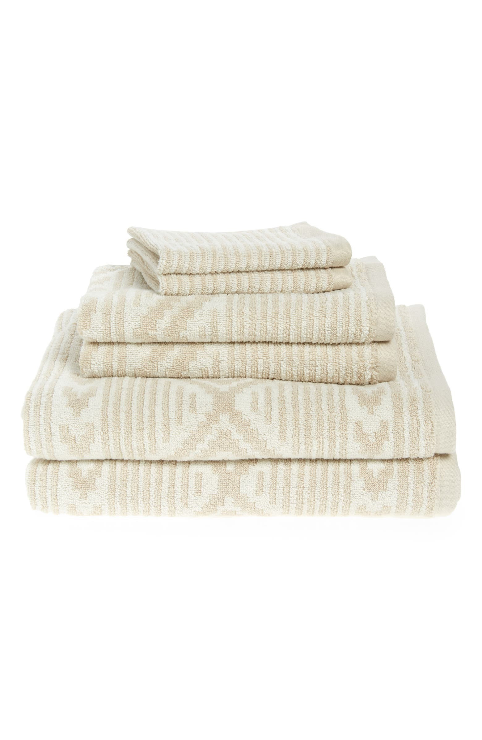 Ganado Stripe 6-Piece Towel Set | Nordstrom