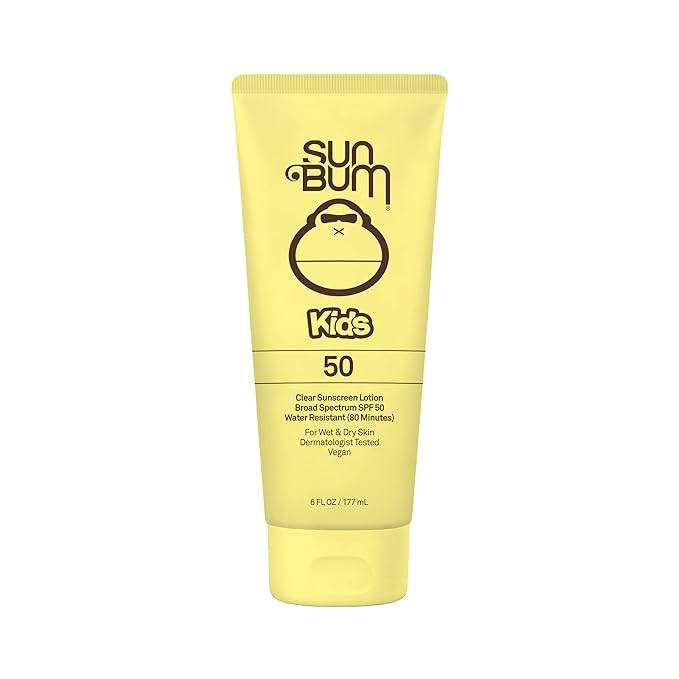 Sun Bum Kids SPF 50 Sunscreen Clear Body Lotion - Broad Spectrum Water-Resistant Sunscreen with V... | Amazon (US)