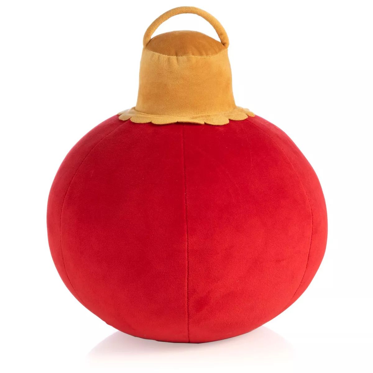 Shiraleah Red Christmas Ornament Bauble Pillow, Medium | Target