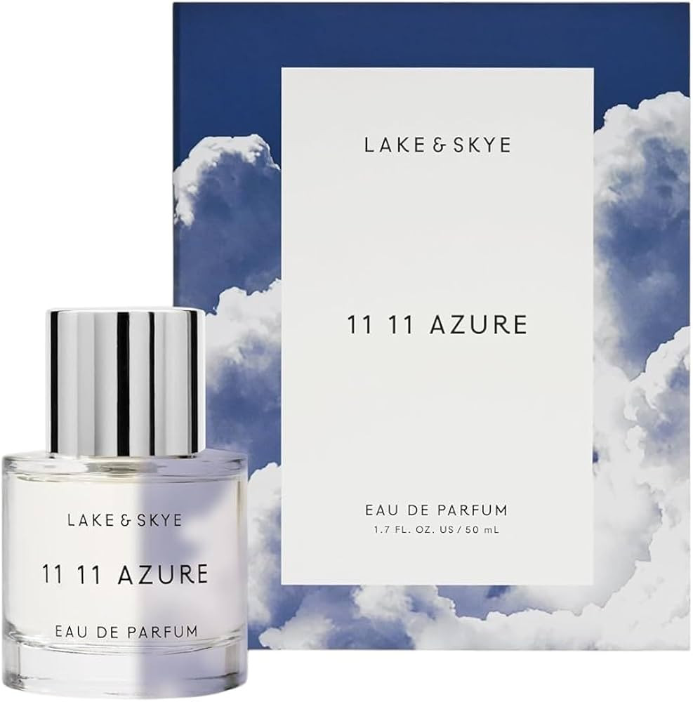 Lake & Skye 11 11 Azure Eau de Parfum, 1.7 fl oz (50 ml) - Aquatic, Floral, Skin Musk, Clean, Veg... | Amazon (US)
