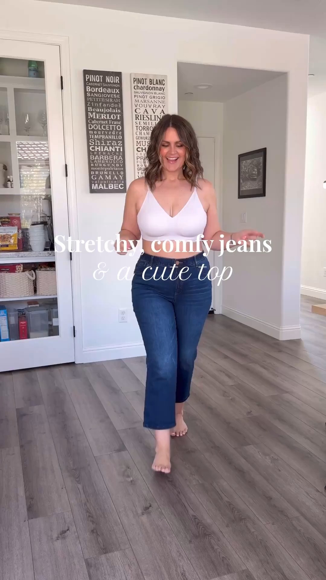 Jeans and a cute top always hits 👏🏻

Top, medium (size down)
Jeans, 12petite (size down - and petite for a shorter crop)
Sandals, true to size 
Bra, XL

Nordstrom, FP, staples, closet stapled, basics outfit, go to outfit, comfy bras, bras, comfy jeans, stretchy jeans, Courtney Hamilton, California 


#LTKFindsUnder100 #LTKStyleTip #LTKMidsize
