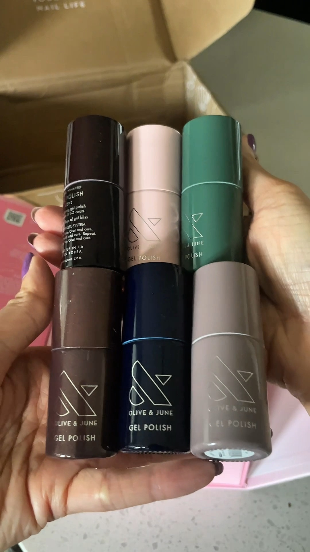 New! Fall Mani set by Olive & June 

#fallnails 

#LTKFallSale #LTKBeauty #LTKSaleAlert