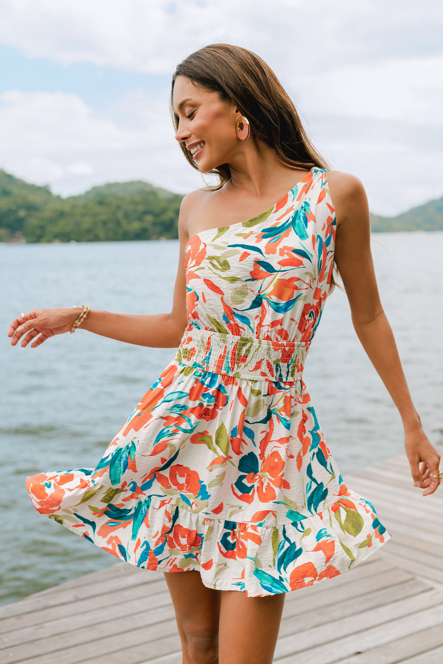 My Sunshine Floral Mini Dress | Cupshe US
