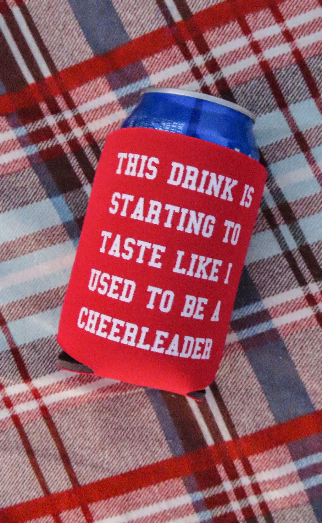 charlie southern: used to be cheerleader drink sleeve | RIFFRAFF