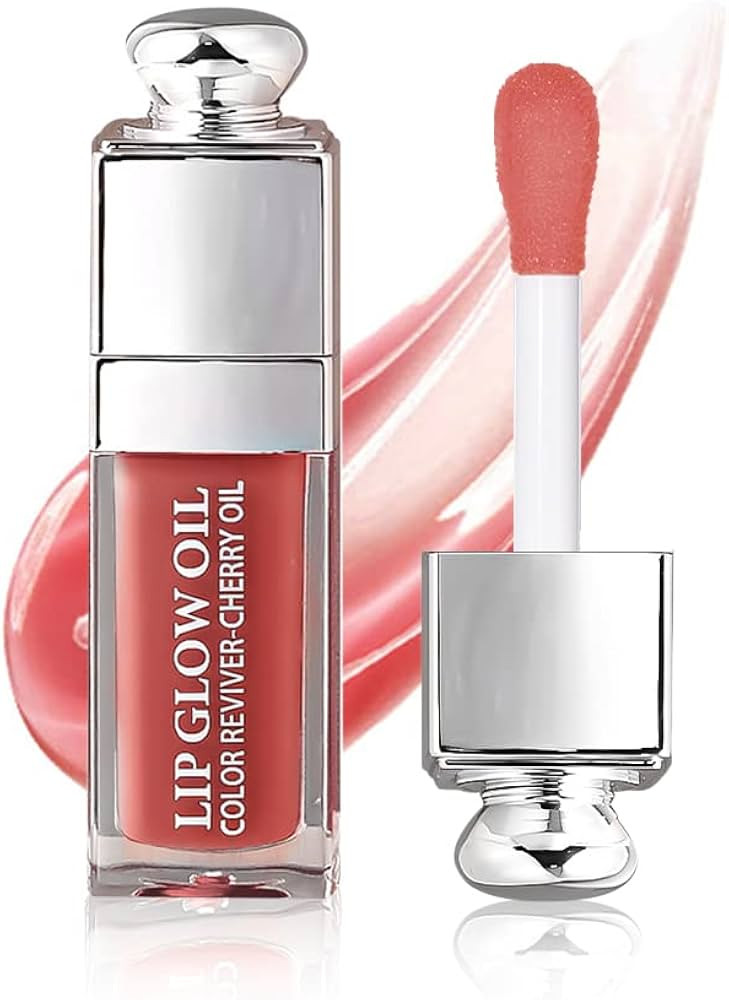 Hydrating Lip Glow Oil, Lip Oil Gloss Transparent Toot Tinted Nourishing Long Lasting Repairing L... | Amazon (US)