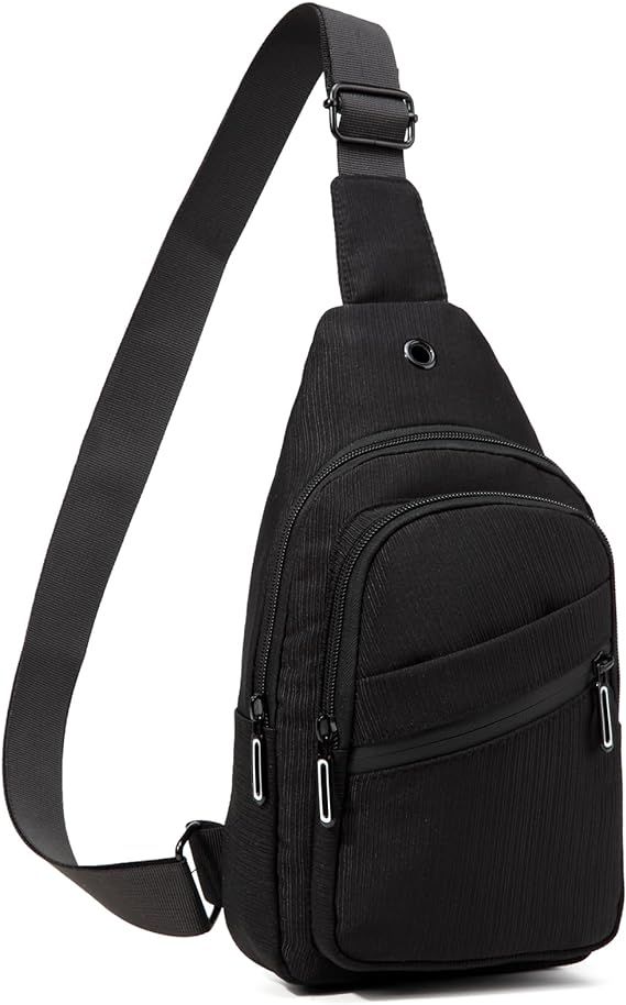 EVANCARY Small Sling Bag for Women Men, Sling Backpack Chest Daypack Crossbody Backpack for Trave... | Amazon (US)