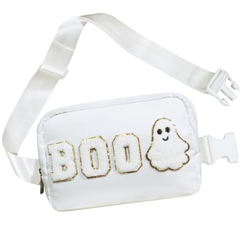 Halloween Cute Ghost Purse - Spooky Boo Basket Stuffer - Halloween Gifts for Women, Kids, Teens, Girls - Fun Halloween Costume Accessory Trendy Stuff | Amazon (US)