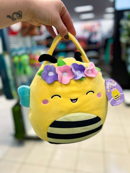 Easter Squishmallows 12-in. Sqush Sunny the Bee with Flower Crown  Plush Treat Pail. Plush Easter basket from @kohls.

#peeps #kohls #squishmallows #kids 

#LTKSeasonal #LTKkids #LTKfamily