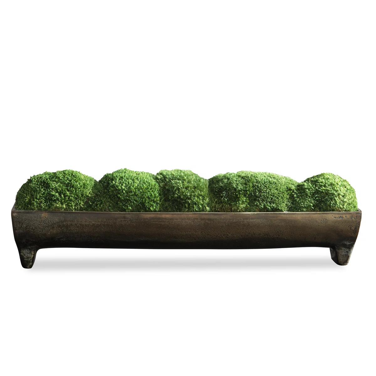5'' Faux Moss Plant in Decorative Vase | Wayfair North America
