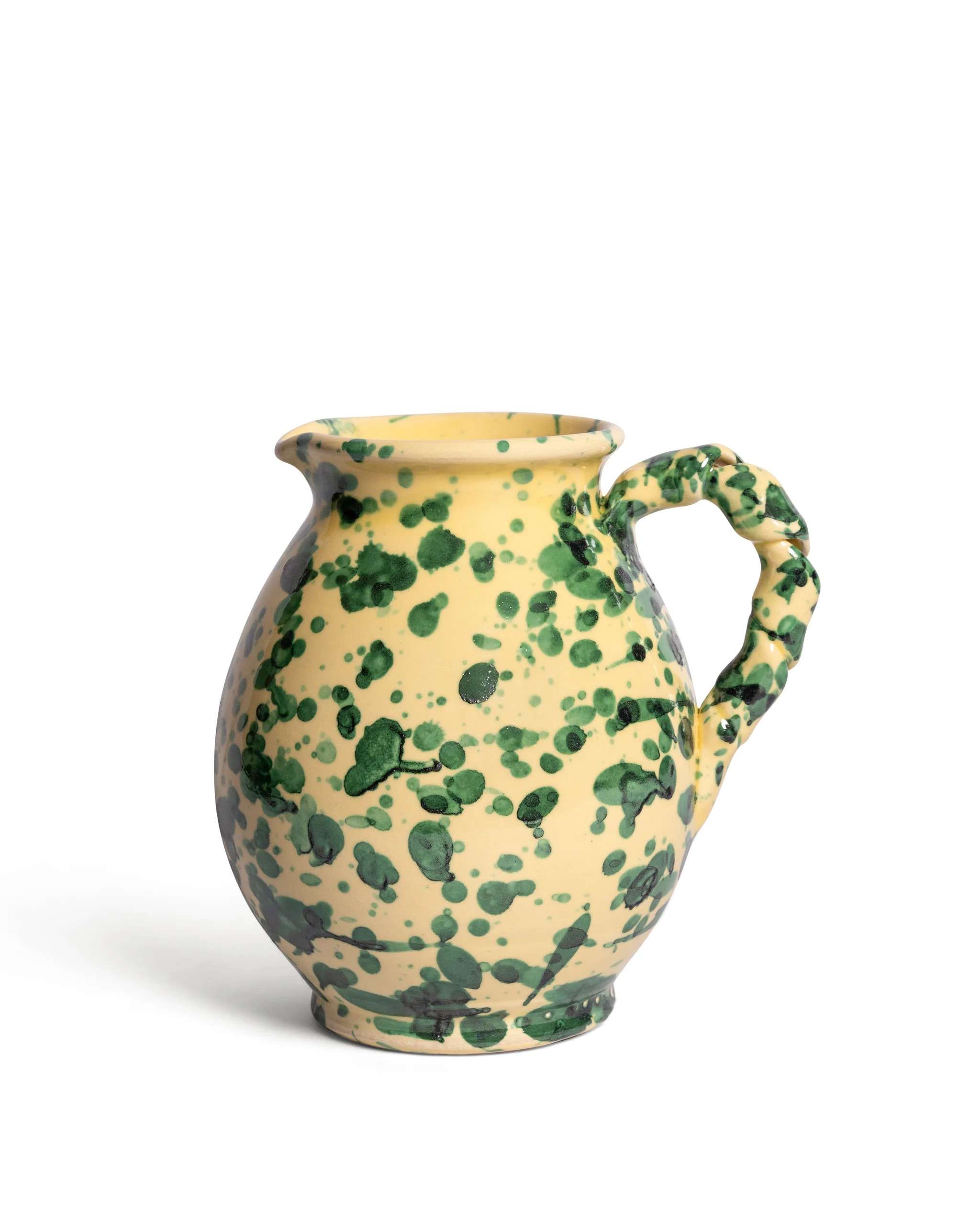 Splatter Cigno Jug | Sharland England by Louise Roe | Sharland England