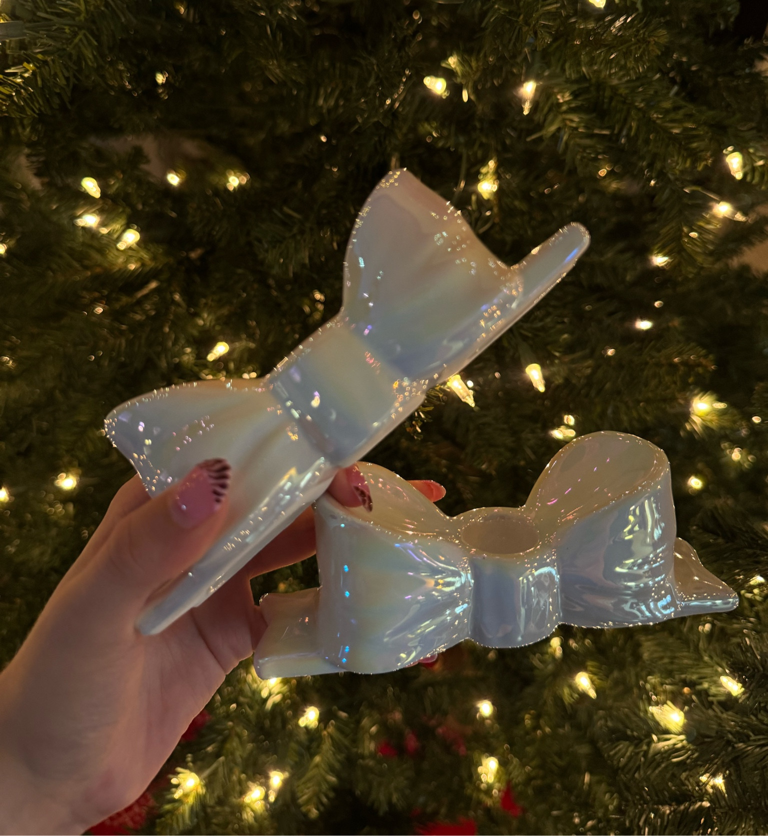 target bow candle holder ❤️

#LTKHome #LTKSeasonal #LTKHoliday