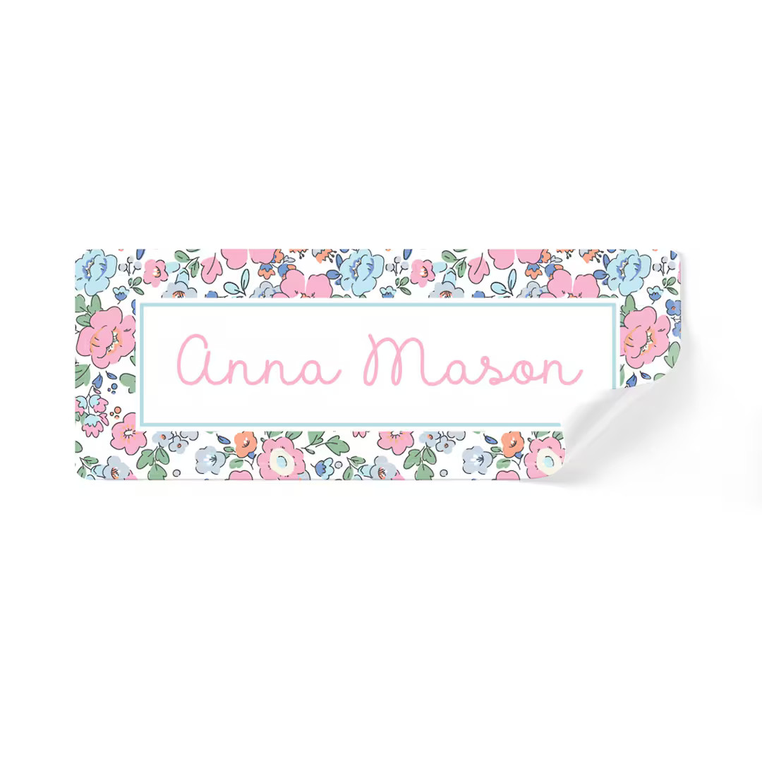 Labels for Kids  |  Vinyl Labels   |  Water Resistant Labels  |  School Supply Labels  |  Sticker... | Etsy (US)