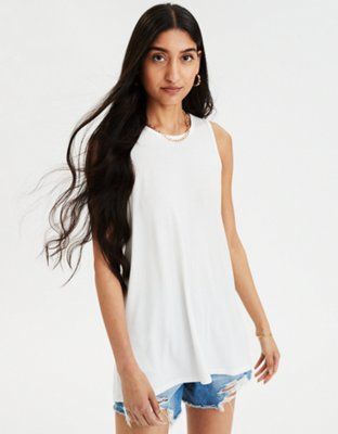 AE Twist Back Tank Top | American Eagle Outfitters (US & CA)