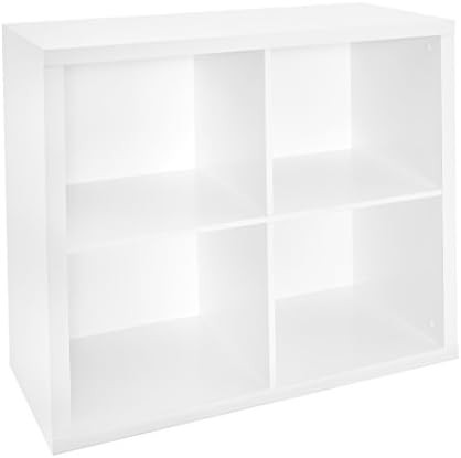 ClosetMaid 1108 4-Cube Storage Organizer, White | Amazon (US)