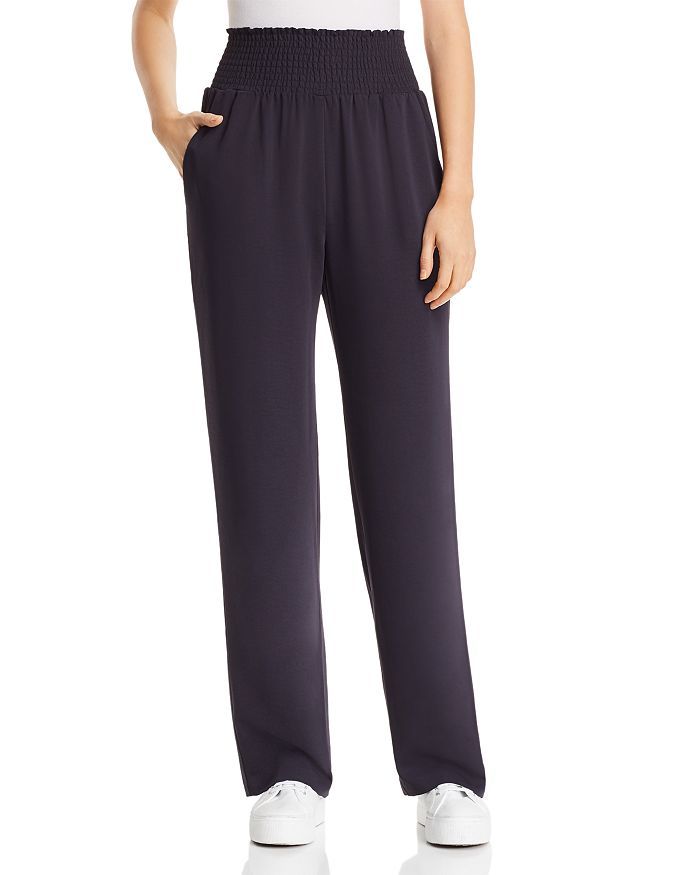 AQUA
           
   
               
                   Smocked-Waist Pants - 100% Exclusive | Bloomingdale's (US)