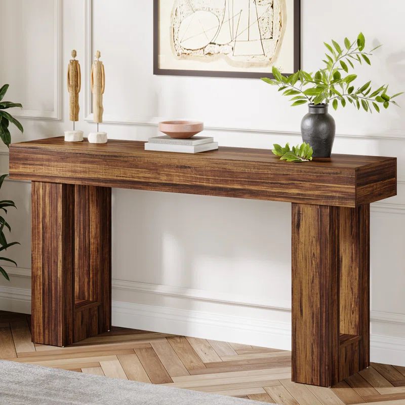 Millwood Pines Brittanni 63'' Console Table & Reviews | Wayfair | Wayfair North America