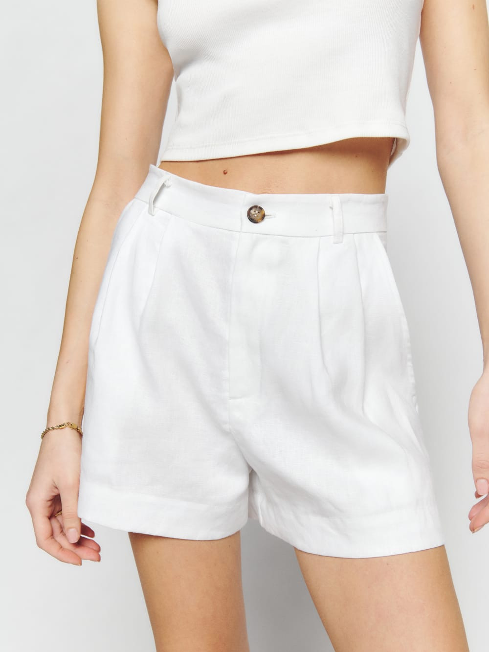 Mason Linen Short | Reformation (Global)
