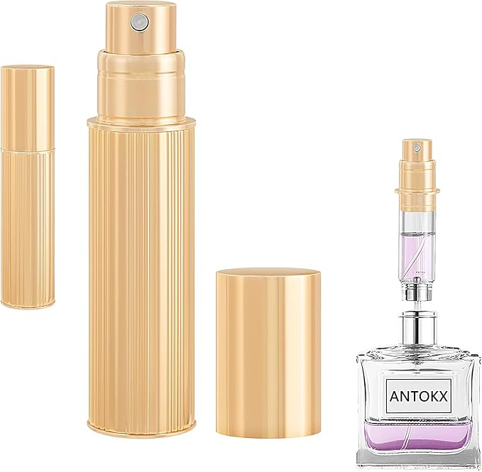 Travel Bottle Refillable Perfume Atomizer - 5ML Luxury Leakproof Perfume Atomizer Refillable, Per... | Amazon (US)