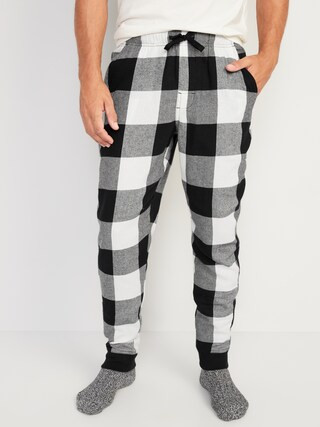 Matching Plaid Flannel Jogger Pajama Pants for Men | Old Navy (US)