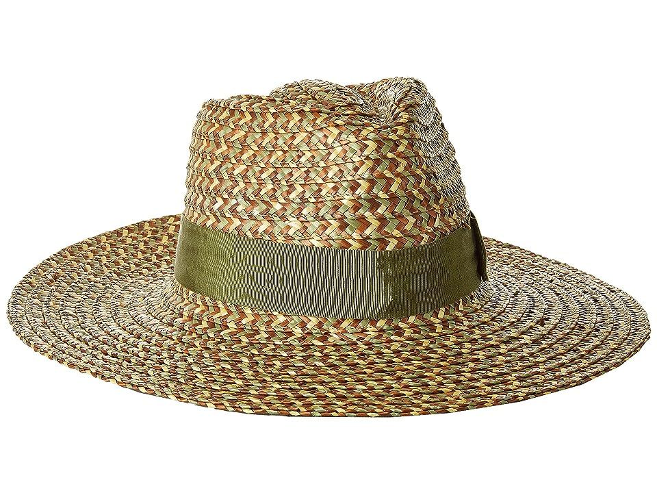 Brixton Joanna Hat (Bronze/Olive/Tan) Caps | Zappos