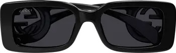 Gucci 54mm Rectangular Sunglasses | Nordstrom | Nordstrom