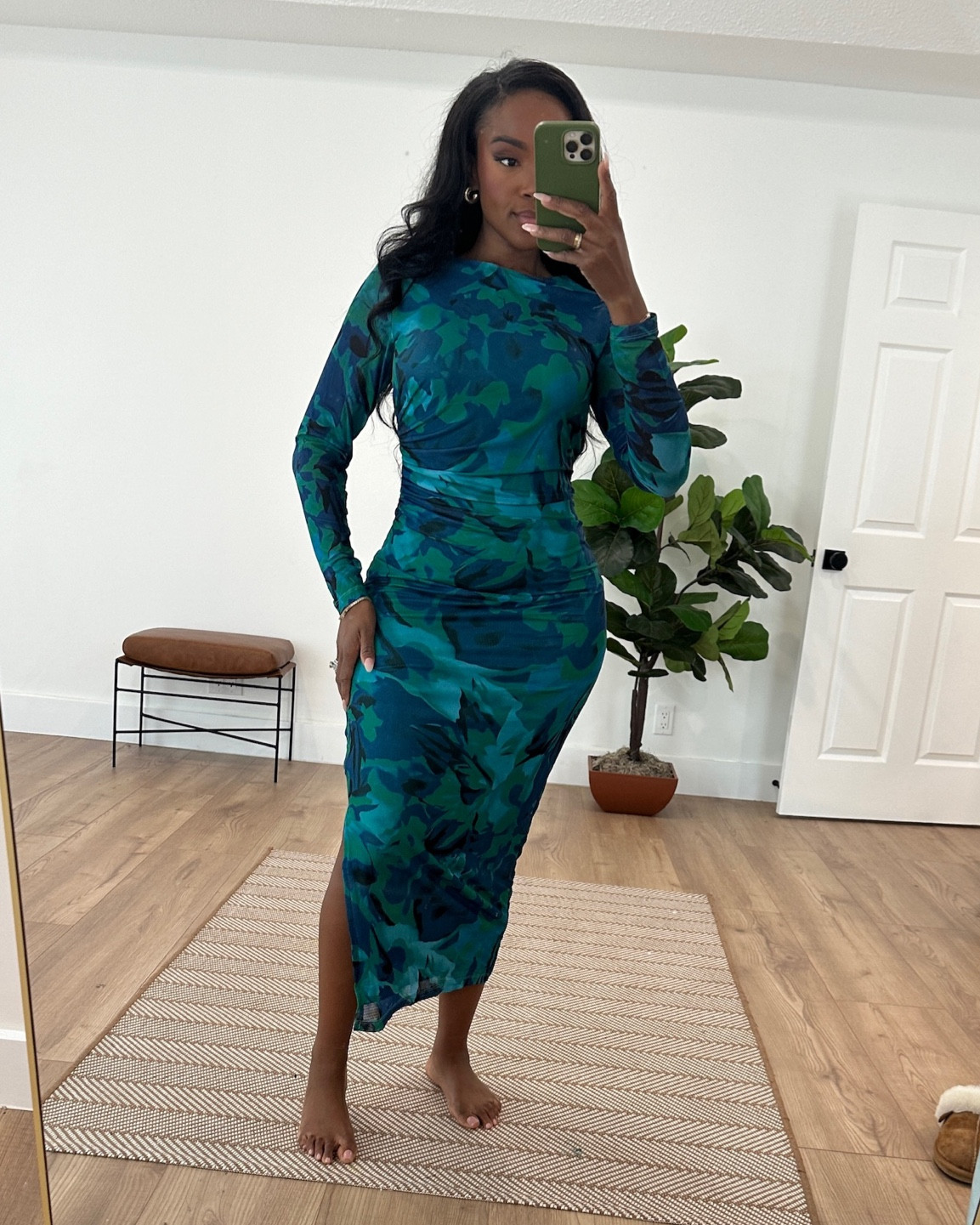 green emerald velvet dress 7 Summer Amazon Fashion Finds