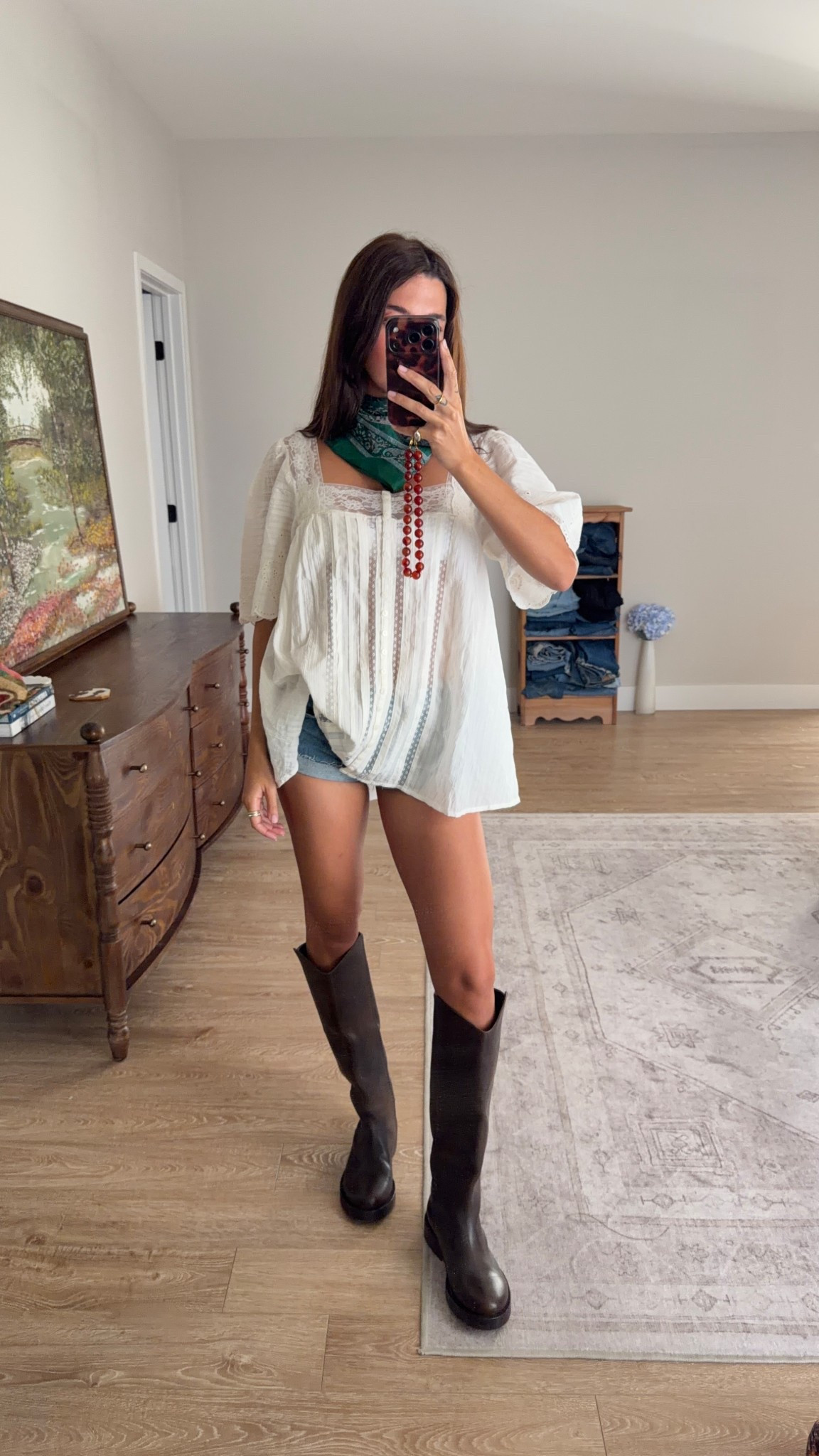 Free people festival outfit!!! Size S in tunic, 25 in shorts and usual size in boots! 

#LTKspring #LTKspringtrends #LTKSpringSale