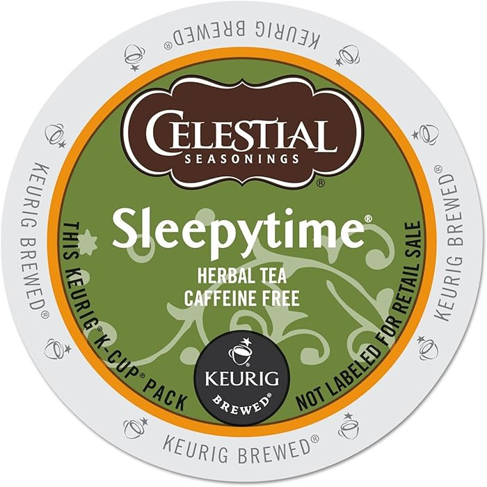 Celestial Seasonings Sleepytime Herbal Tea, Single-Serve Keurig K-Cup Pods, 24 Count | Amazon (US)