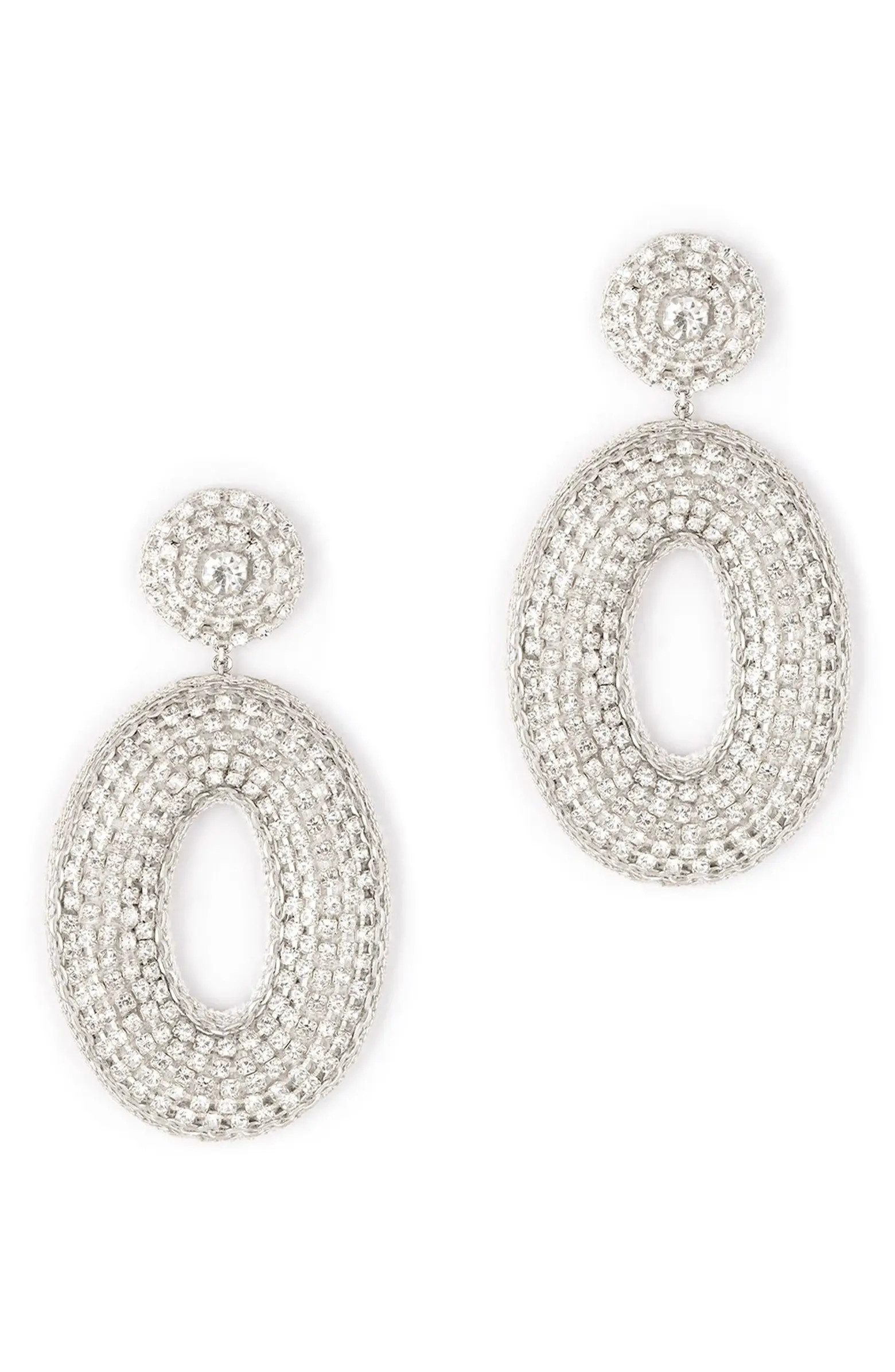 Deepa Gurnani Odeya Crystal Drop Earrings | Nordstrom | Nordstrom