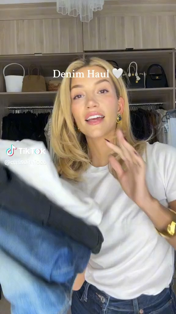 Denim haul! These are my absolute must have pairs for any collection #LTKHoliday 

#LTKGiftGuide #LTKSeasonal