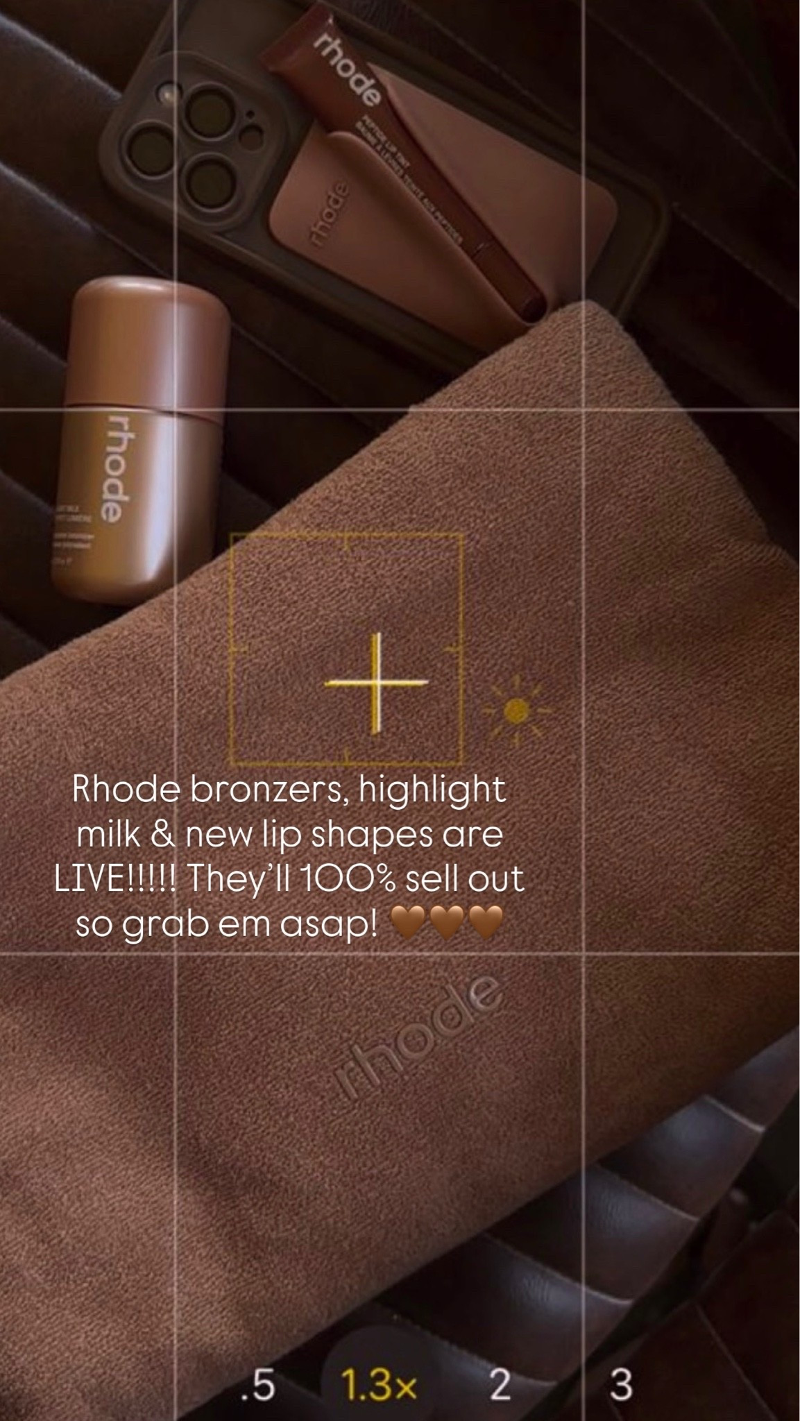 Rhode bronzers, highlight milks and the rest of their summer collections are LIVE!