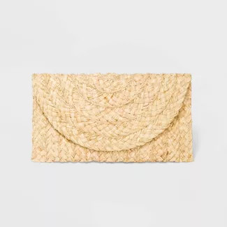 Straw Clutch - Universal Thread™ Natural | Target