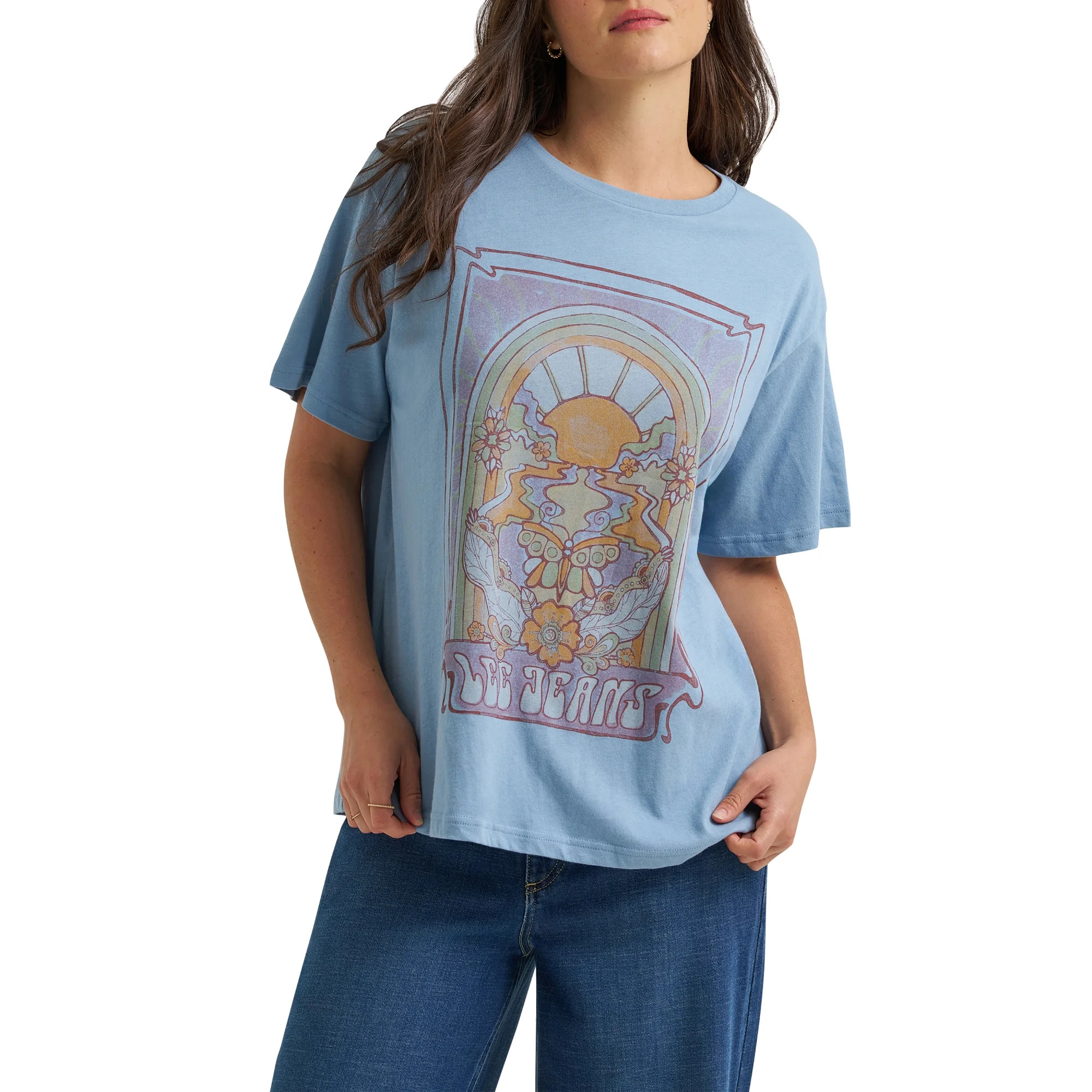 Lee® Women's Logo Tee, Sizes S-XXL | Walmart (US)