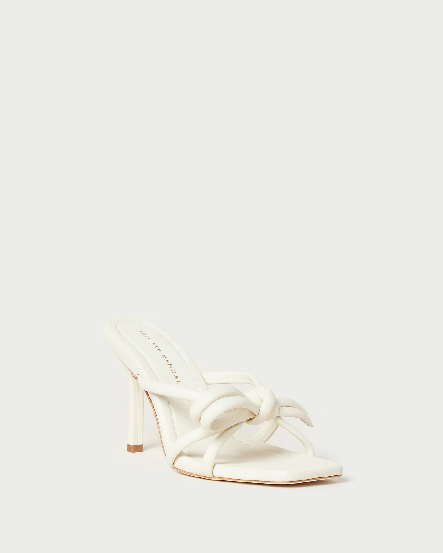 Margi Optic White Bow Heel | Loeffler Randall