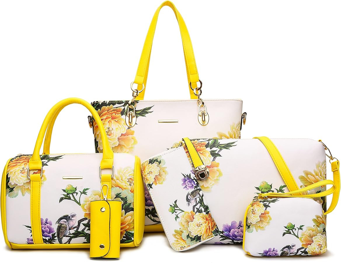 2E-youth Designer Purses and Handbags for Women Satchel Shoulder Bag Tote Top Handle Bag | Amazon (US)