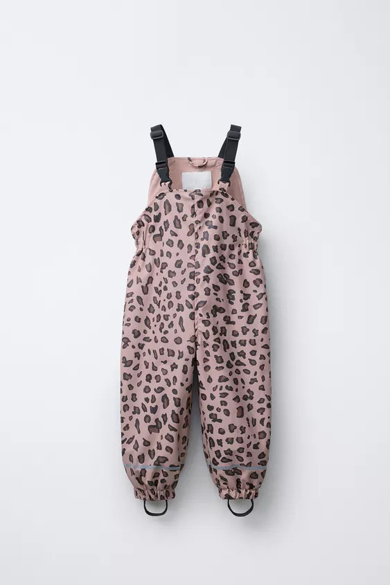 WATER RESISTANT PRINTED RUBBERISED JUMPSUIT | Zara UK