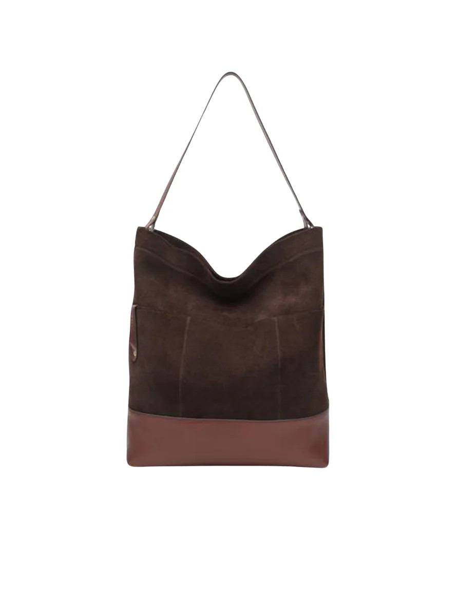Doyle | Coffee Suede + Brown | R. Riveter