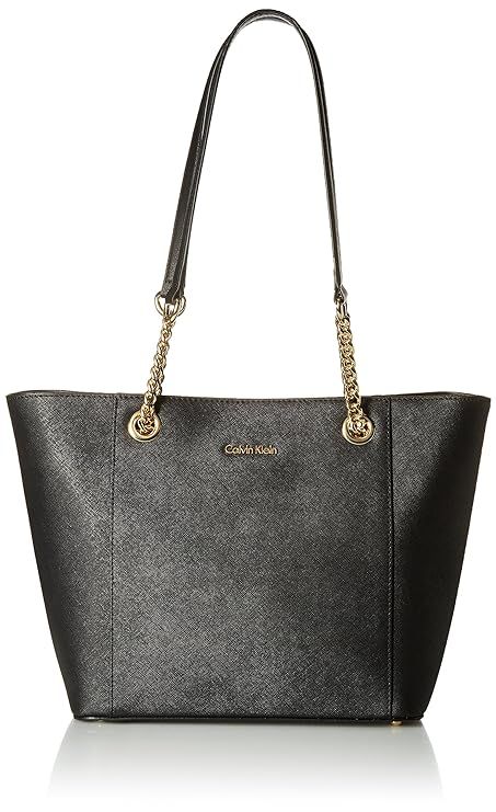 Calvin Klein Saffiano Chain Tote Bag | Amazon (US)