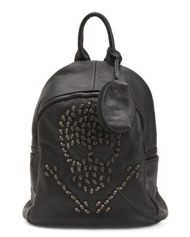 Leather Joreah Skull Backpack | TJ Maxx