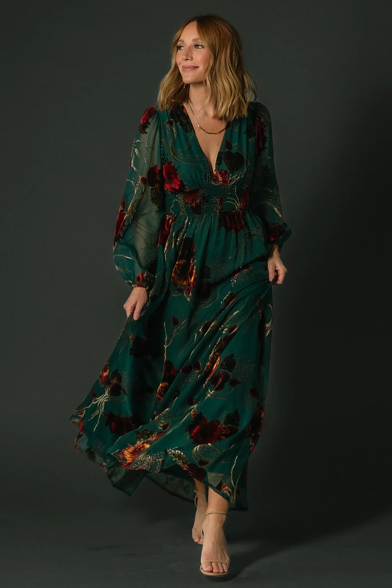 Mikla Maxi Dress | Jade Multi | Baltic Born