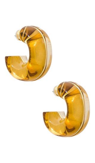 Halo Hoops in Champagne | Revolve Clothing (Global)
