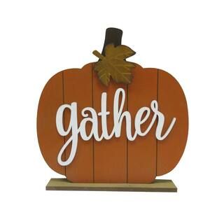 Pumpkin Gather Tabletop Sign by Ashland® | Michaels Stores